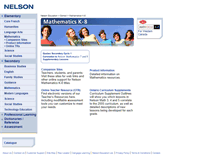 Tablet Screenshot of nelsonk8math.com